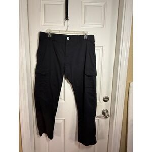 Men's Lee  - Motion Stretch - Black Cargo Pants - 36x30